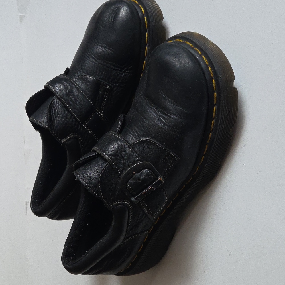 Dr. Martens Monk Strap Side Buckle Oxfords